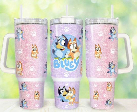 Blue Gang 40oz Tumbler Preorder 4 wk tat