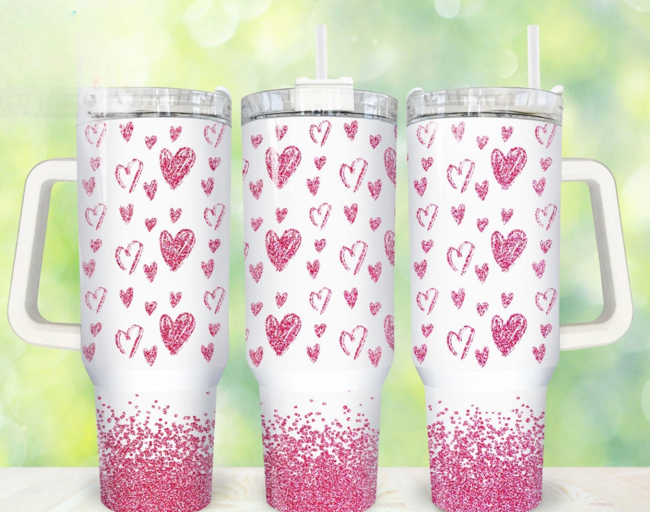 Popping Pink 40 oz Tumbler Preorder 4 wk tat