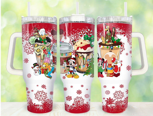 Mouse Holiday 40oz Tumbler Preorder 4 wk tat