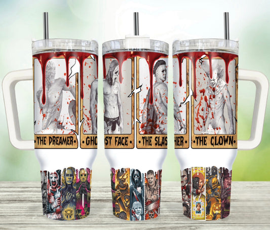 Bleeding Out 40oz Tumbler Preorder 4 wk tat