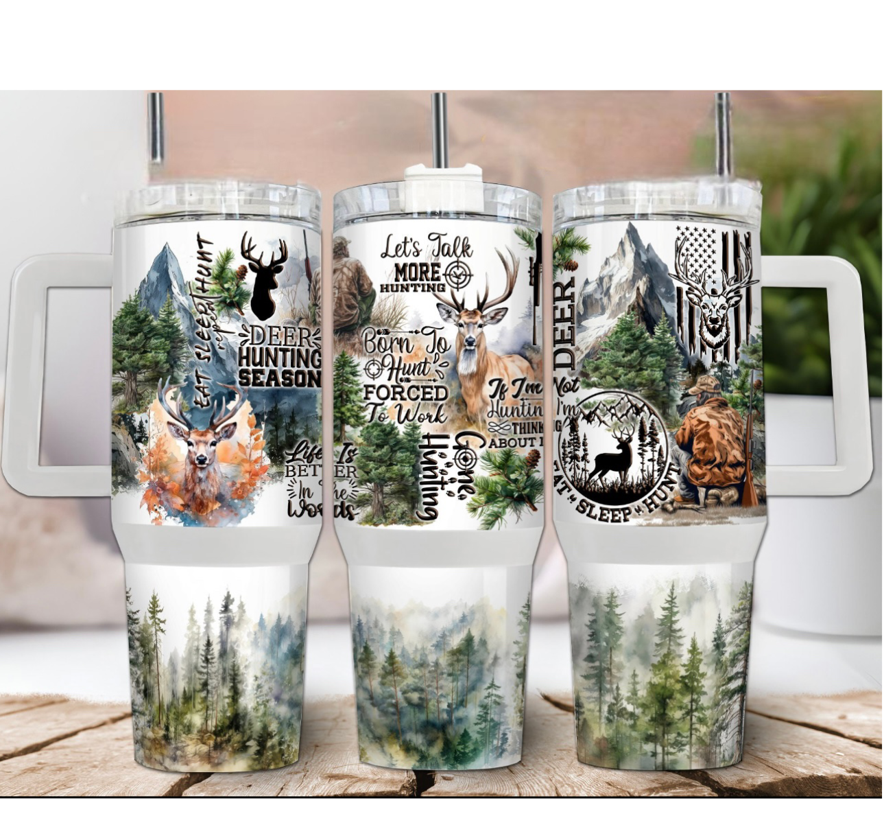 Hunting Season 40 oz Tumbler Preorder 4 wk tat