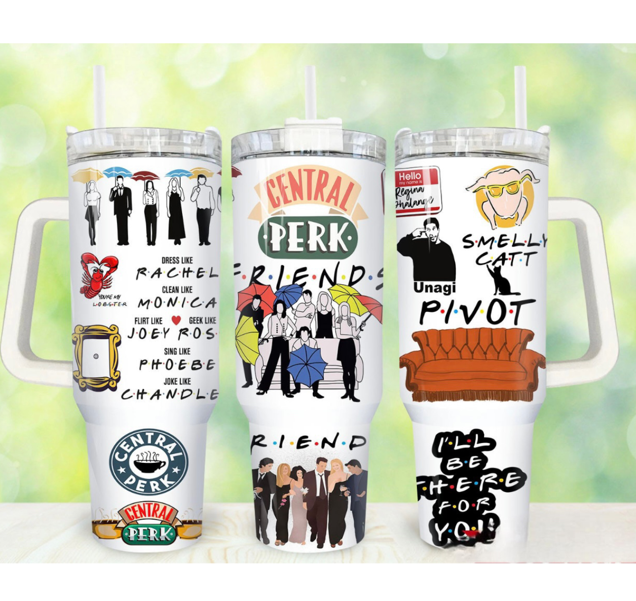 Perks 40 oz Tumbler Preorder 4 wk tat