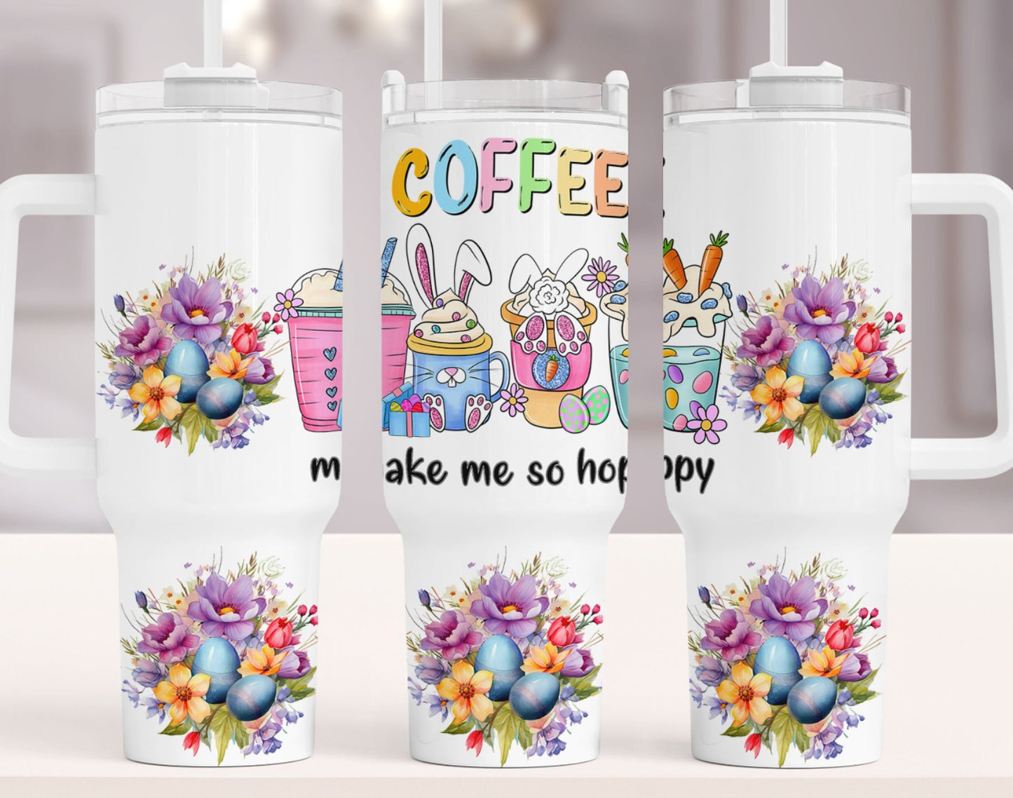 Hoppy Coffee 40 oz Tumbler Preorder 4 wk tat