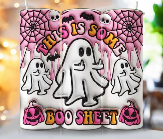 Boo Sheet Tumbler