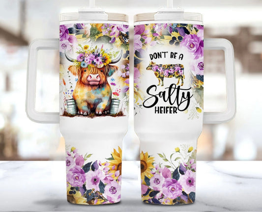 Salty 40 oz Tumbler Preorder 4 wk tat