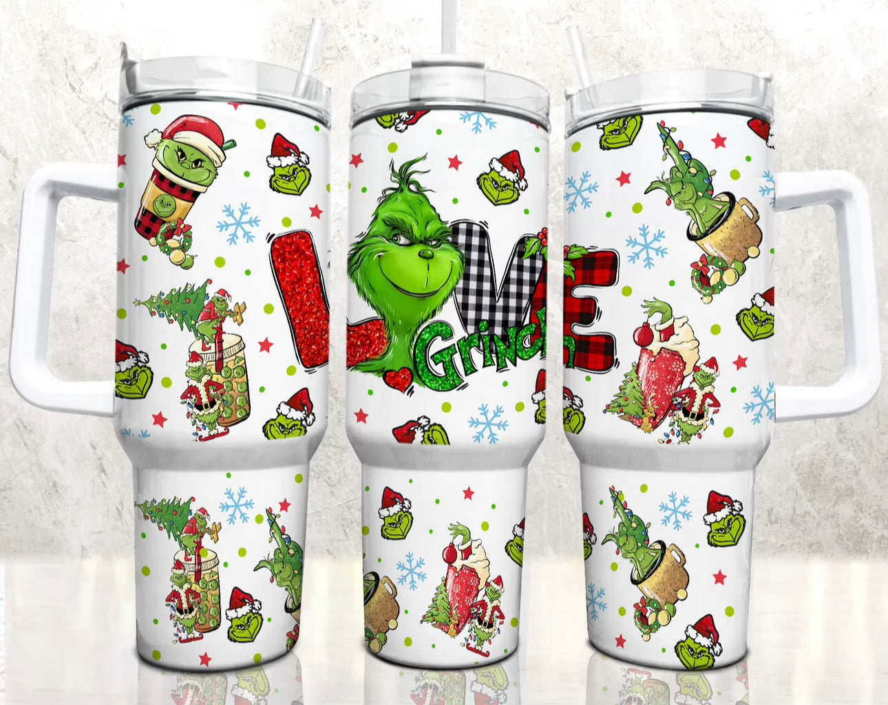 Green Love 40oz Tumbler Preorder 4 wk tat