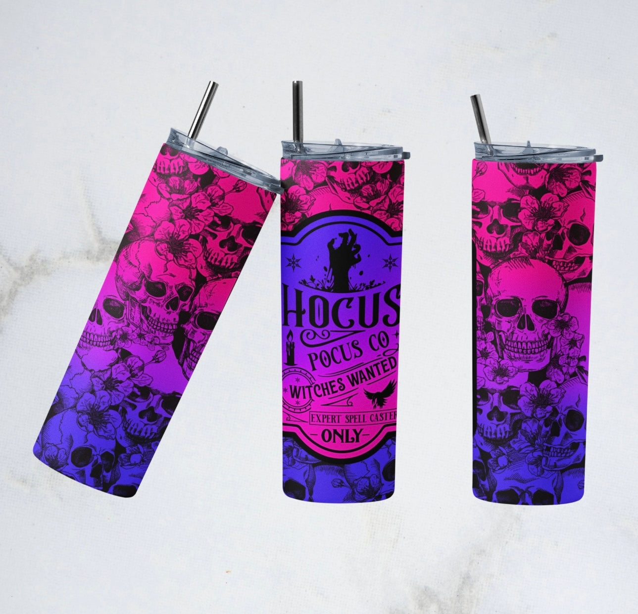 Skull Pocus Tumbler