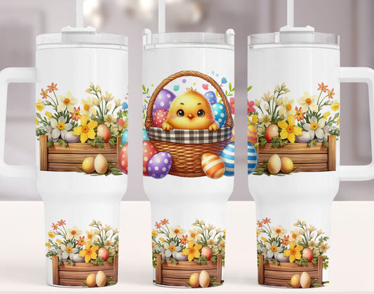 Easter Duck 40 oz Tumbler Preorder 4 wk tat