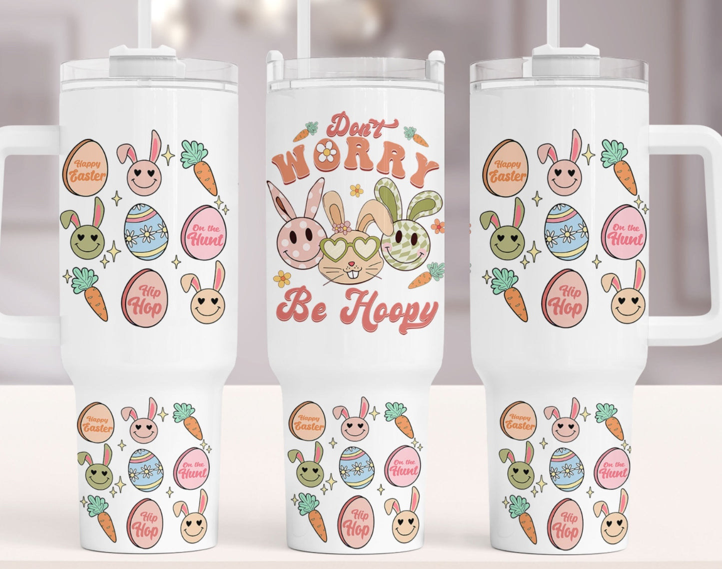 Be Hoppy 40 oz Tumbler Preorder 4 wk tat