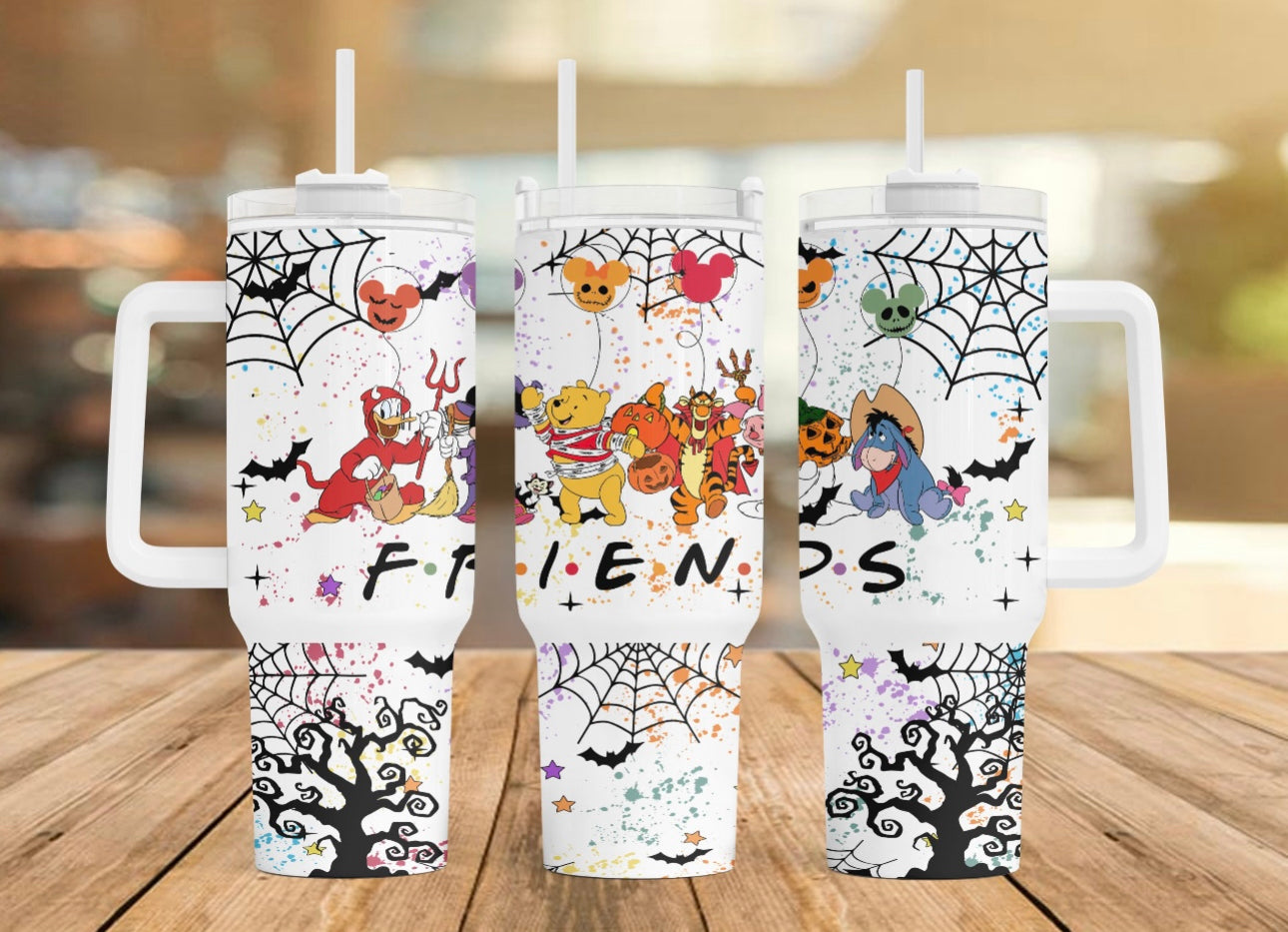 Friends 40 oz Tumbler Preorder 4 wk tat