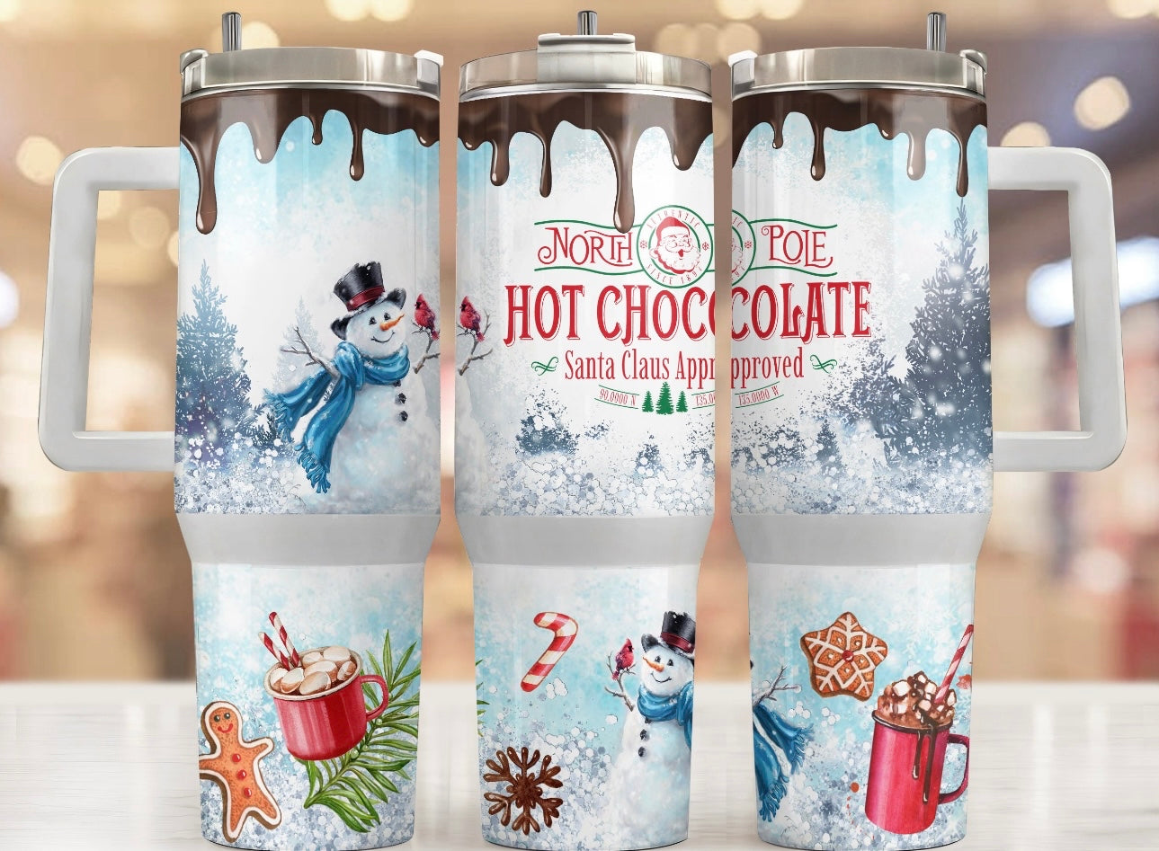 Hot Chocolate 40 oz Tumbler Preorder 4 wk tat