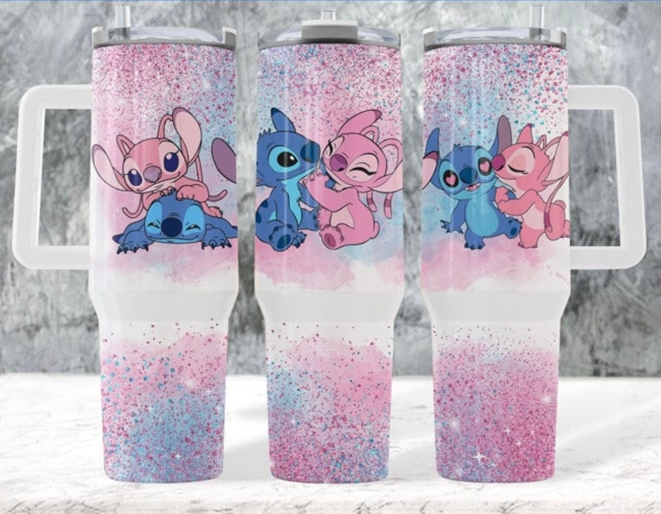 Cute Couple 40 oz Tumbler Preorder 4 wk tat