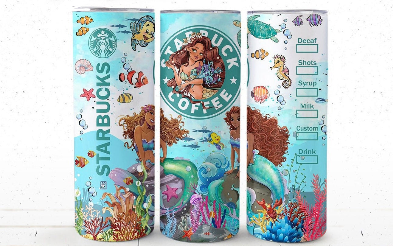 Mermaid Coffee Tumbler