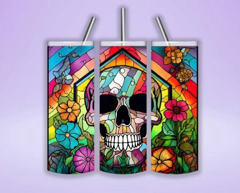 Prism Skull Tumbler