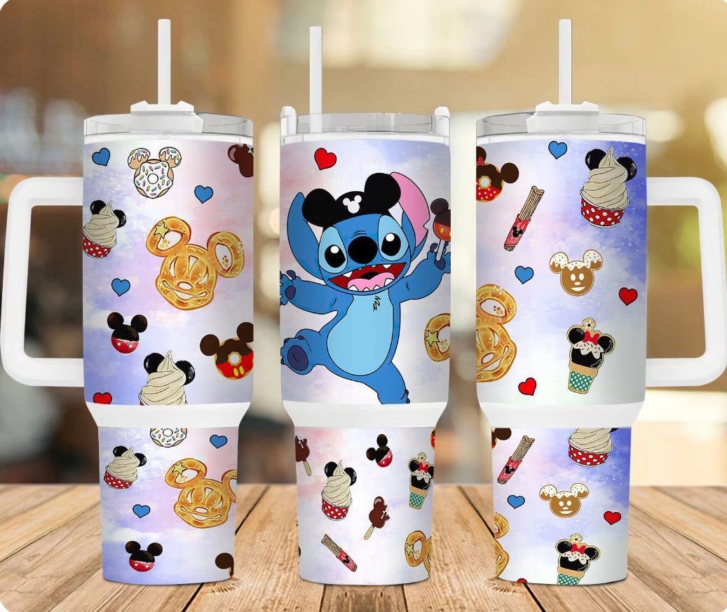 Eat All The Things 40 oz Tumbler Preorder 4 wk tat