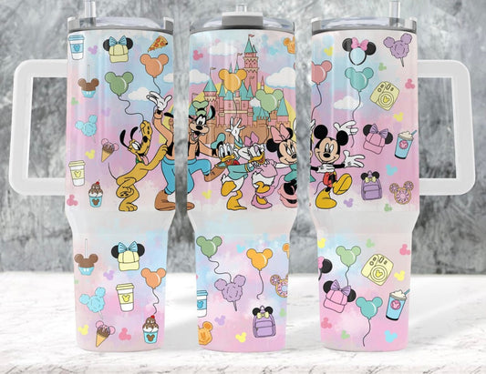 Happy Gang 40 oz Tumbler Preorder 4 wk tat