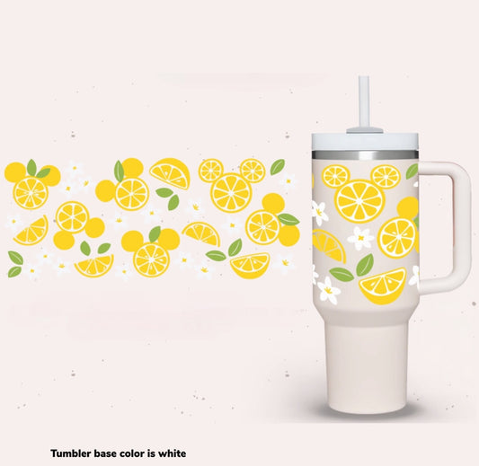 Lemon Mouse 40 oz Tumbler Preorder 4 wk tat