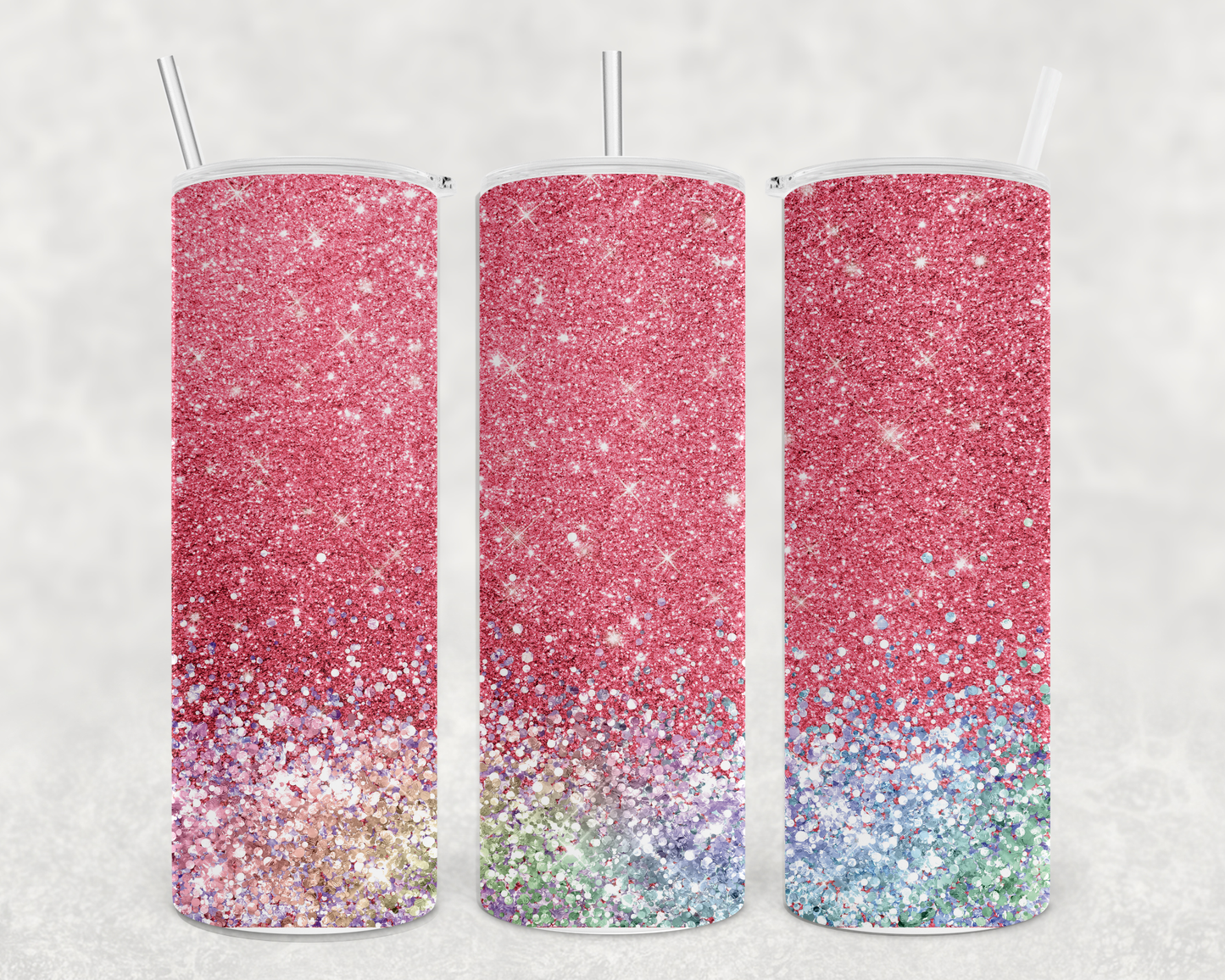 Pink Sparkle Tumbler