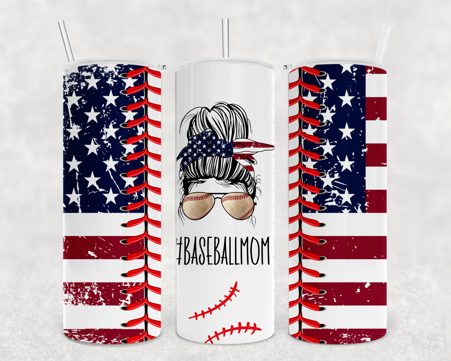 Baseball Mom Tumbler