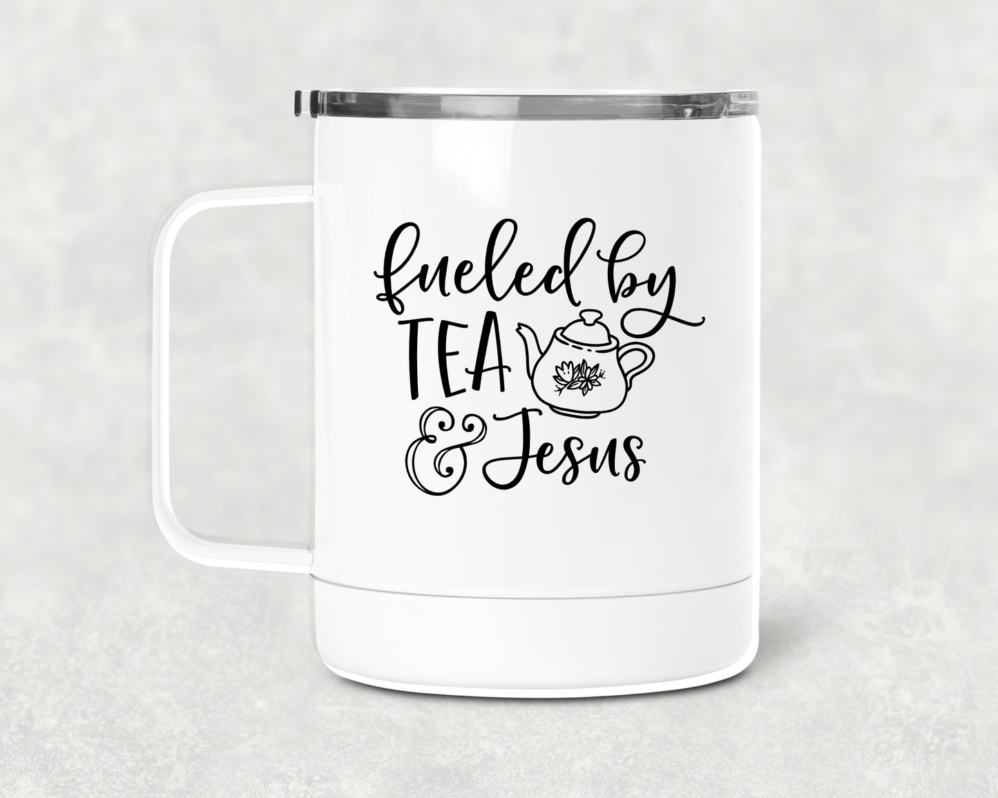 Fueled BY Tea Mug /Wine Cup