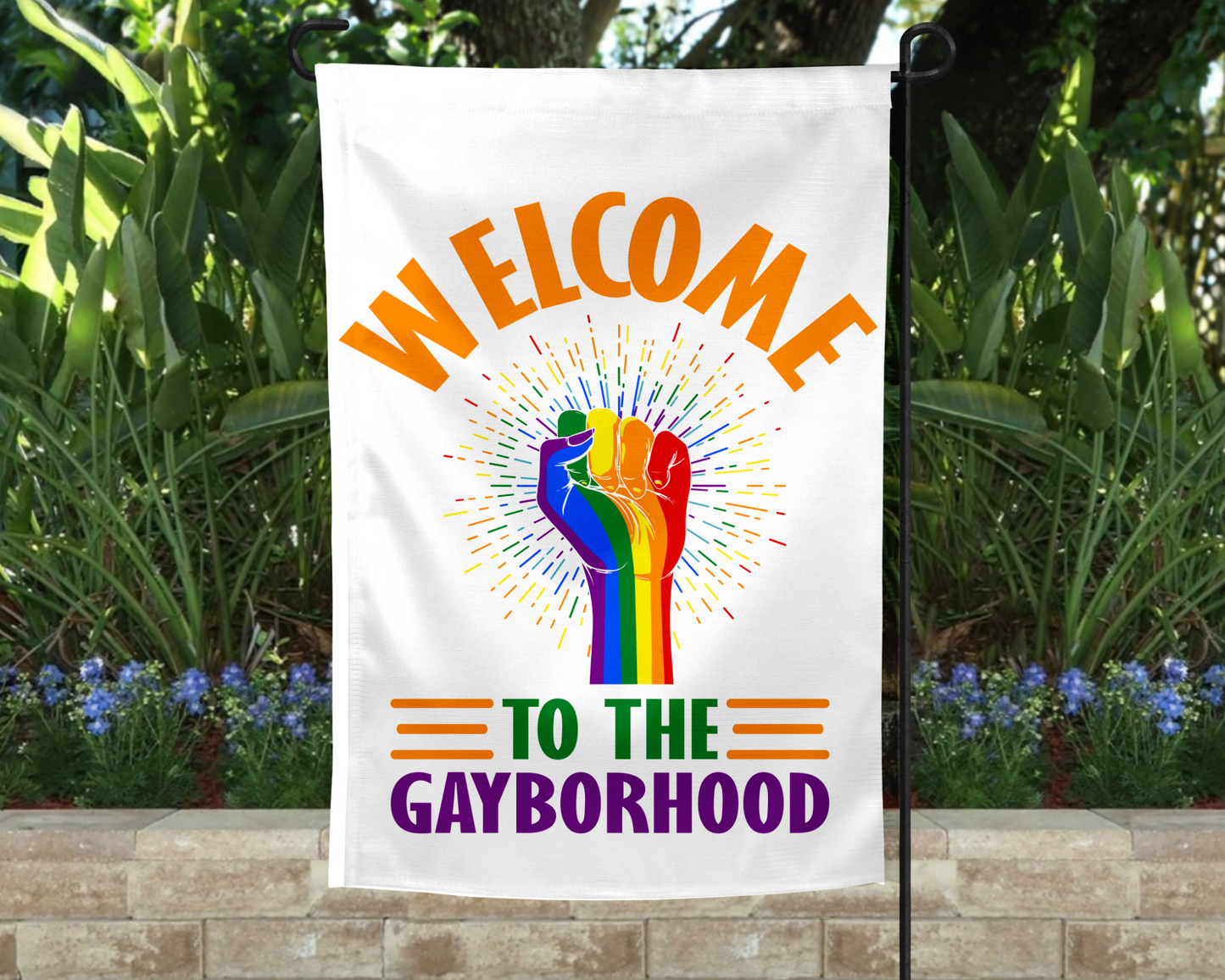 Welcome Garden Flag