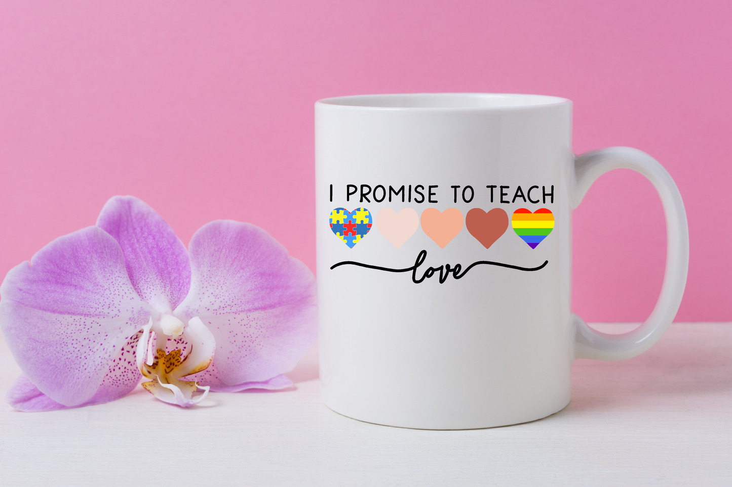 I Promise To Teach Mug /Wine Cup