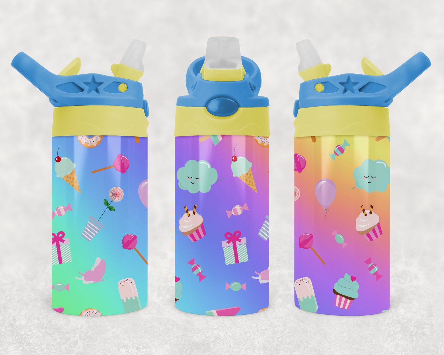 Dessert Sippy Cup or Kids Water Bottle