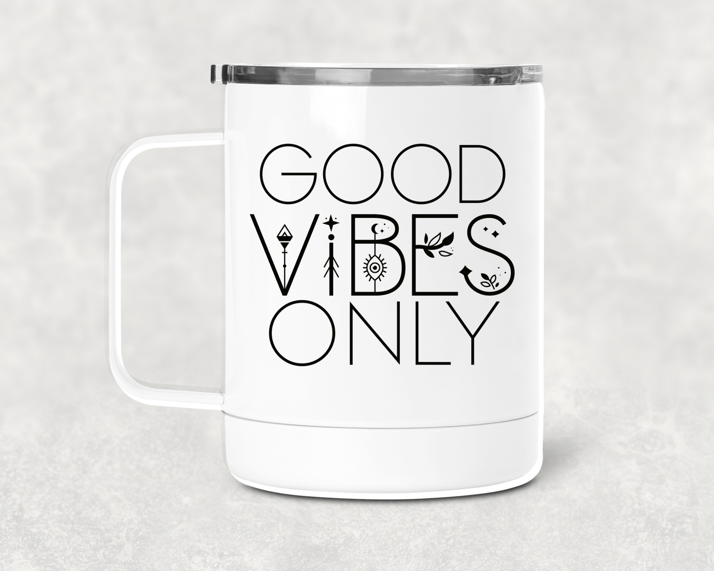 Good Vibes Mug /Wine Cup