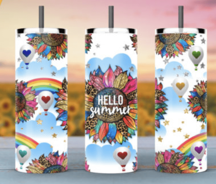 Hello Sunshine Tumbler-Stay Foxy Boutique, Florissant, Missouri