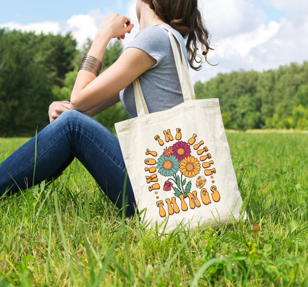 Enjoy The Little Things Tote Bag