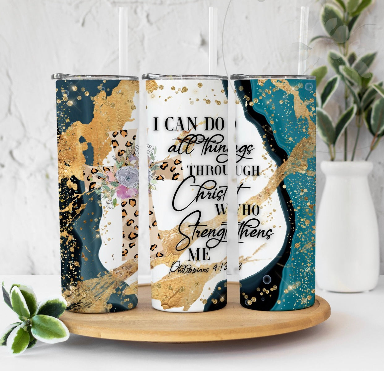 Gold Flakes All Things Tumbler