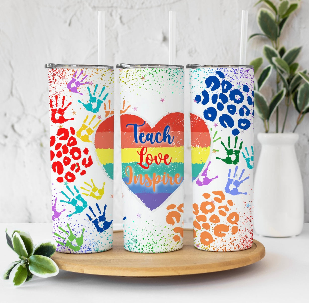 Teach Love Inspire Tumbler