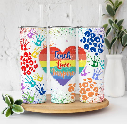 Teach Love Inspire Tumbler