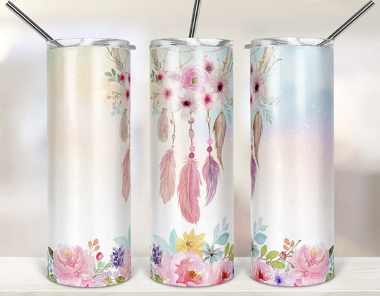 Pastel Dreamcatcher Tumbler-Stay Foxy Boutique, Florissant, Missouri