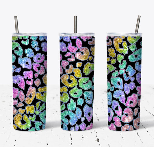 Fun Glitter Tumbler