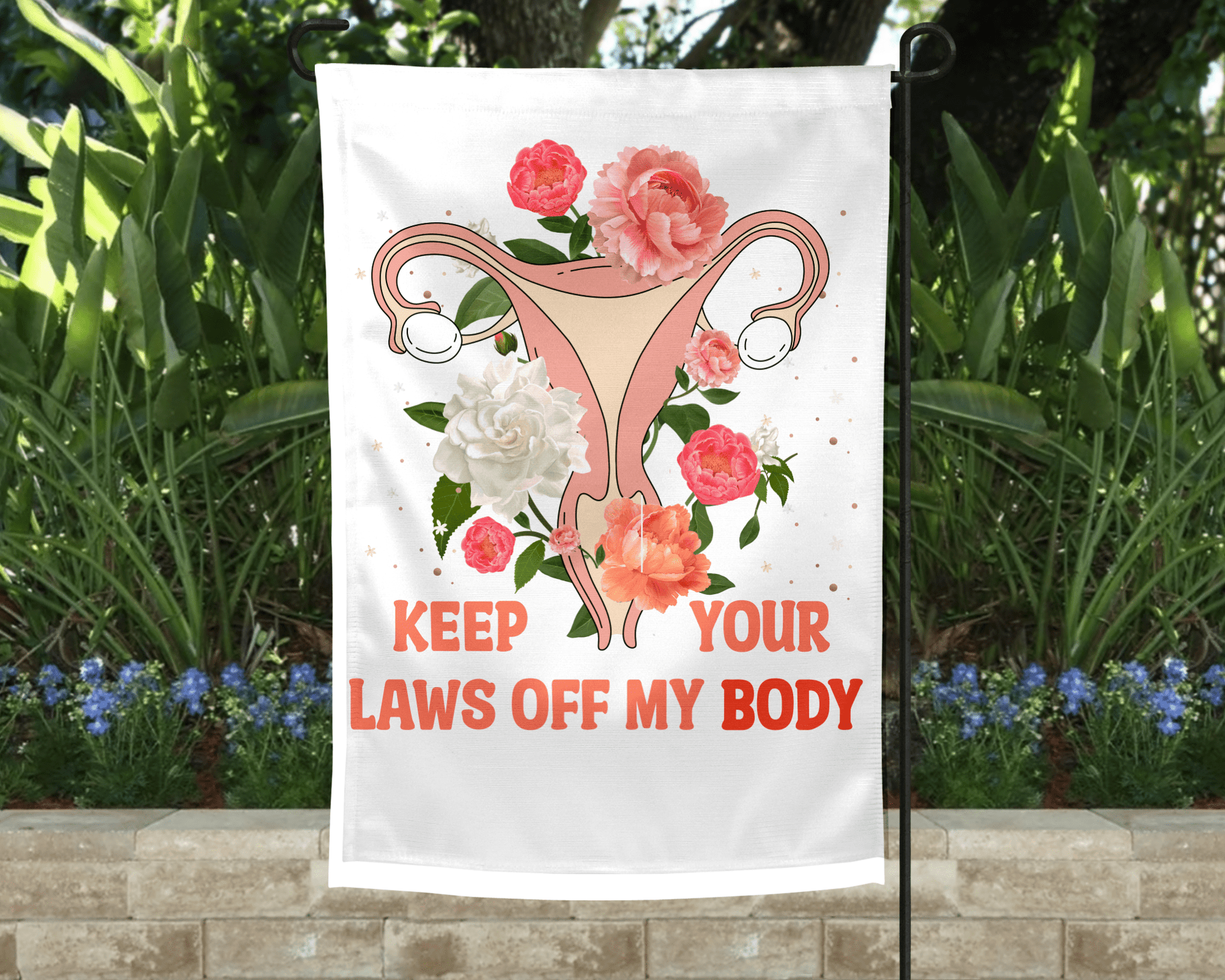 Keep Your Laws Garden Flag-Stay Foxy Boutique, Florissant, Missouri