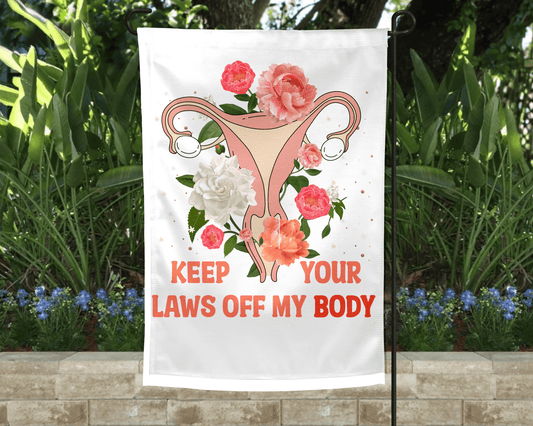 Keep Your Laws Garden Flag-Stay Foxy Boutique, Florissant, Missouri