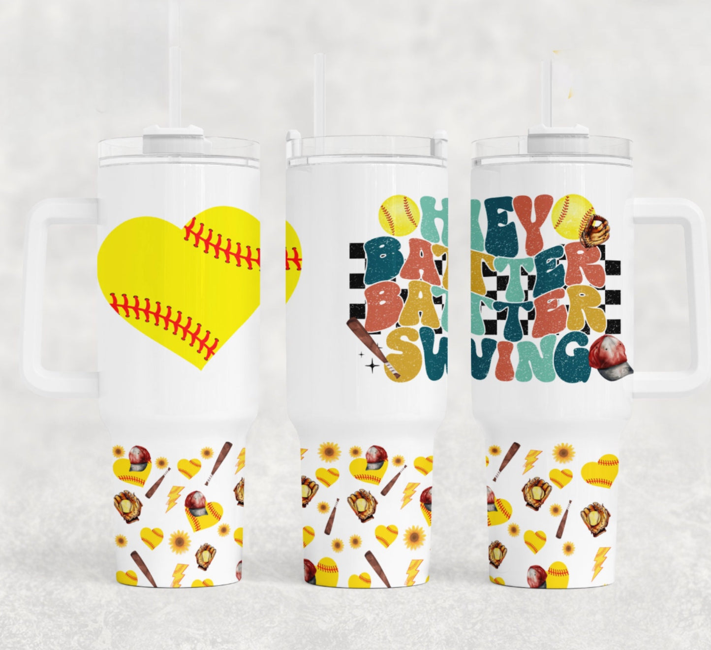 Batter Swing 40 oz Tumbler Preorder 4 wk tat