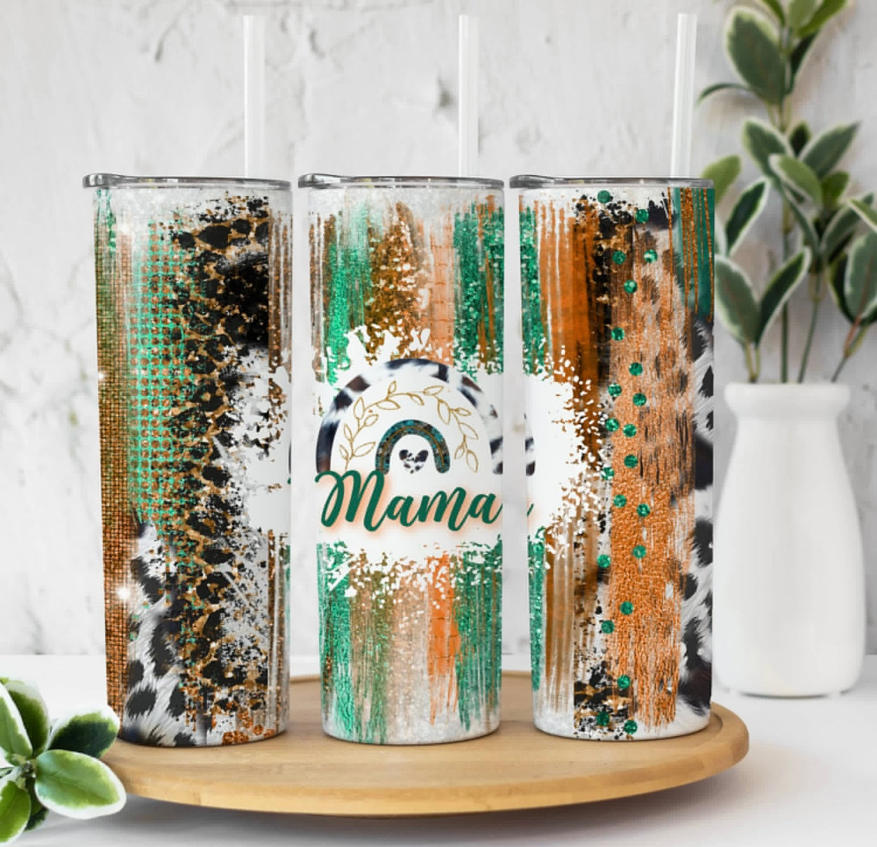 Earthtone Momma Tumbler