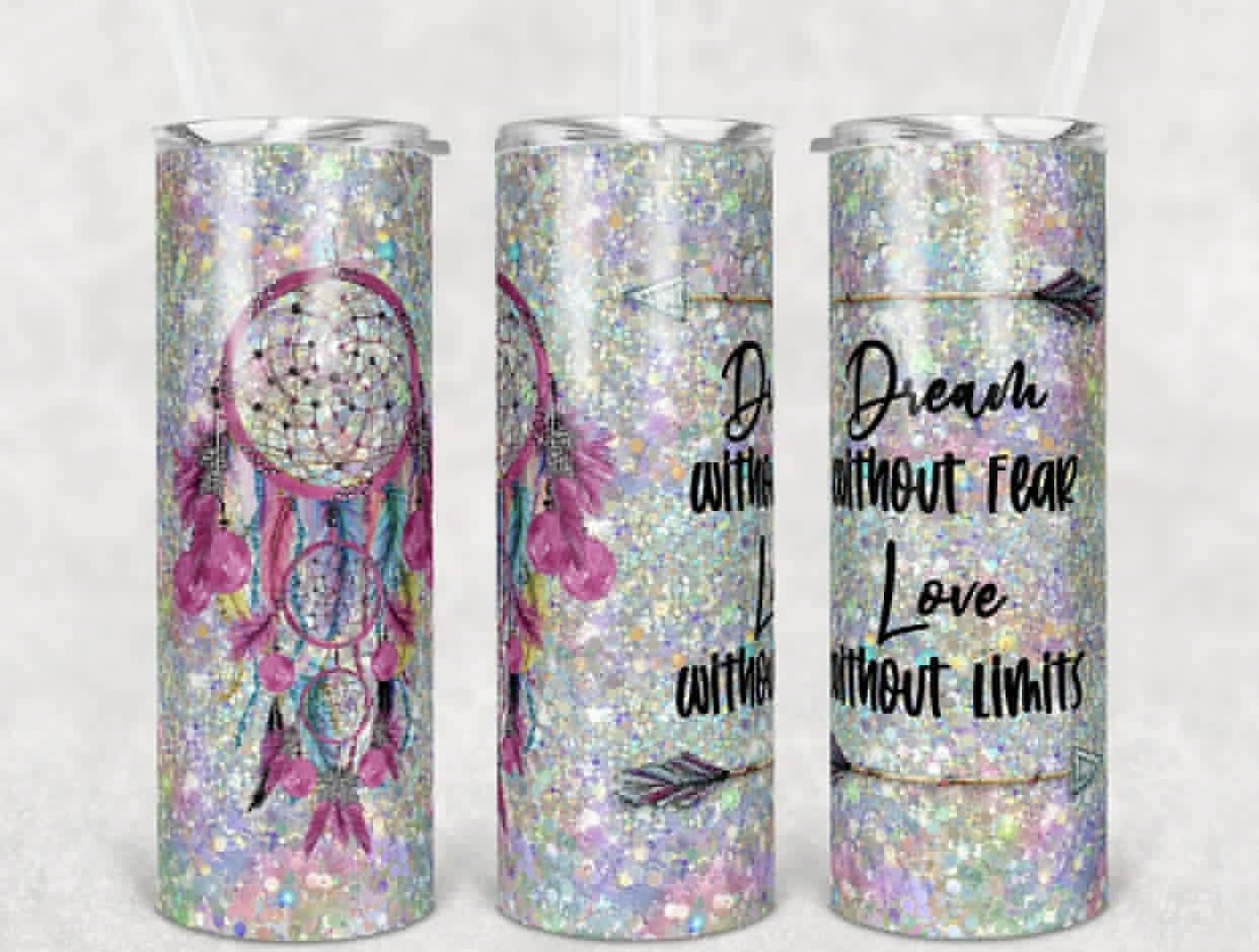 Dream Without Fear Tumbler-Stay Foxy Boutique, Florissant, Missouri