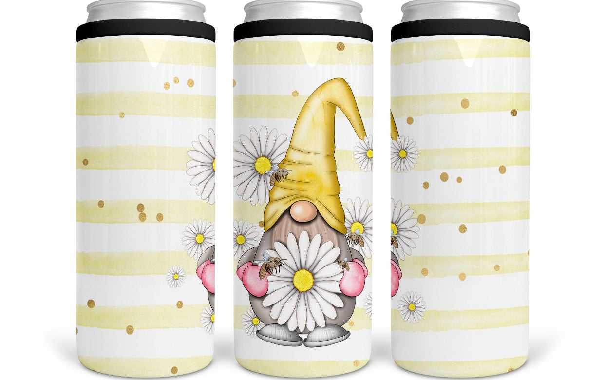 Daisy Gnome CAN COOLER