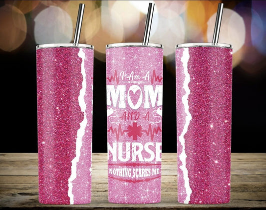 I Am A Mom Tumbler-Stay Foxy Boutique, Florissant, Missouri