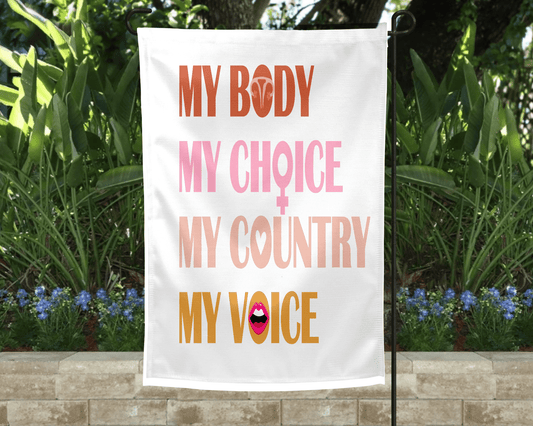 My Voice Garden Flag-Stay Foxy Boutique, Florissant, Missouri