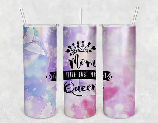 Mom Queen Tumbler-Stay Foxy Boutique, Florissant, Missouri