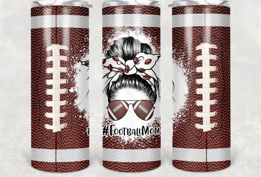 #FootballMom Tumbler-Stay Foxy Boutique, Florissant, Missouri