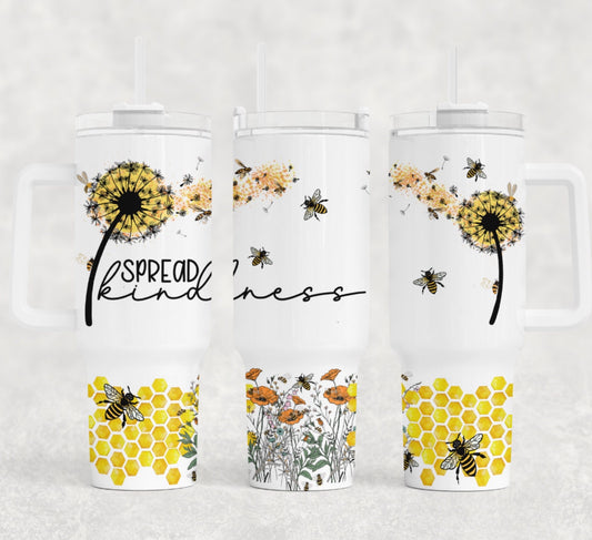 Spread Kindness 40 oz Tumbler Preorder 4 wk tat