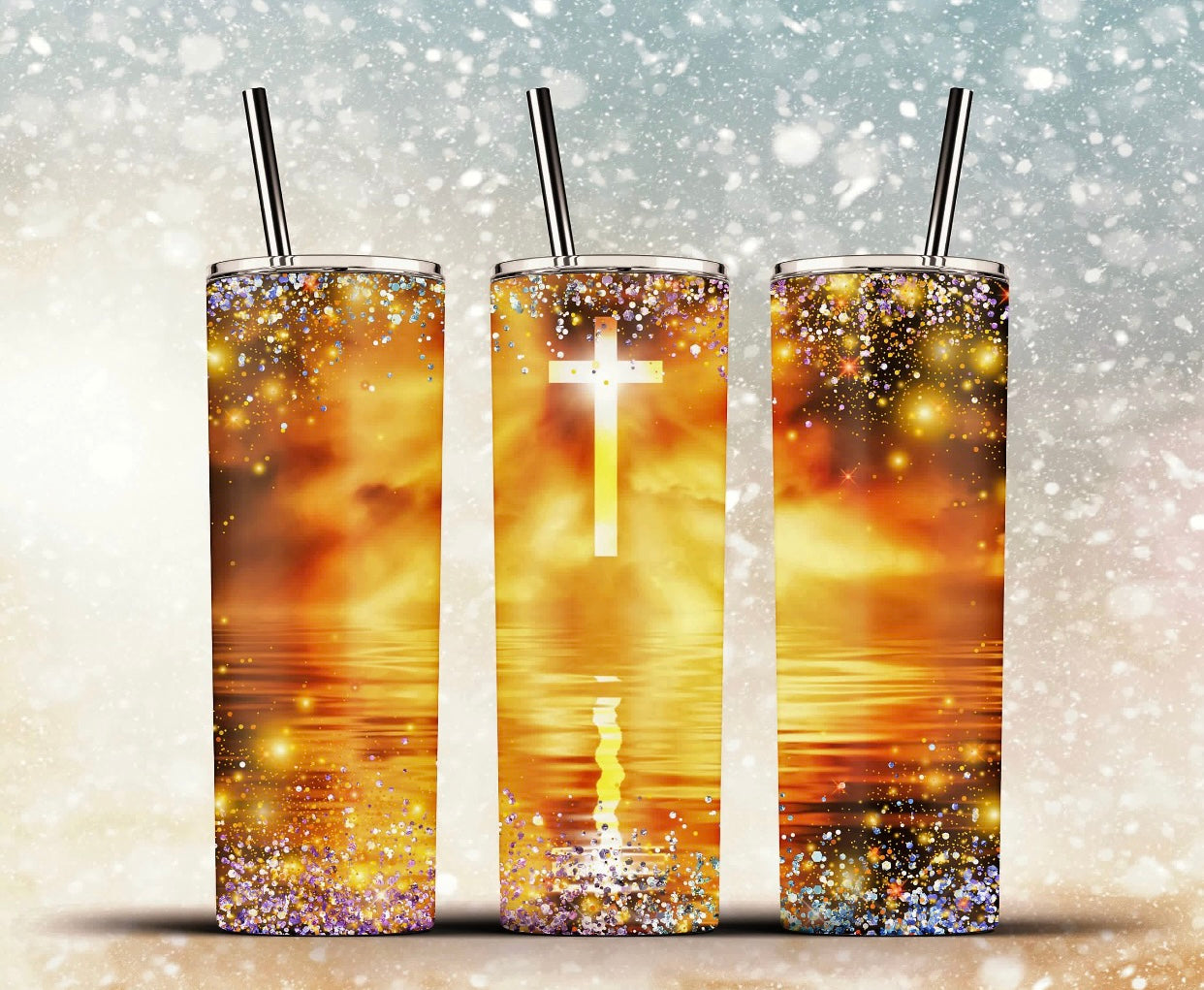 Floating Faith Tumbler