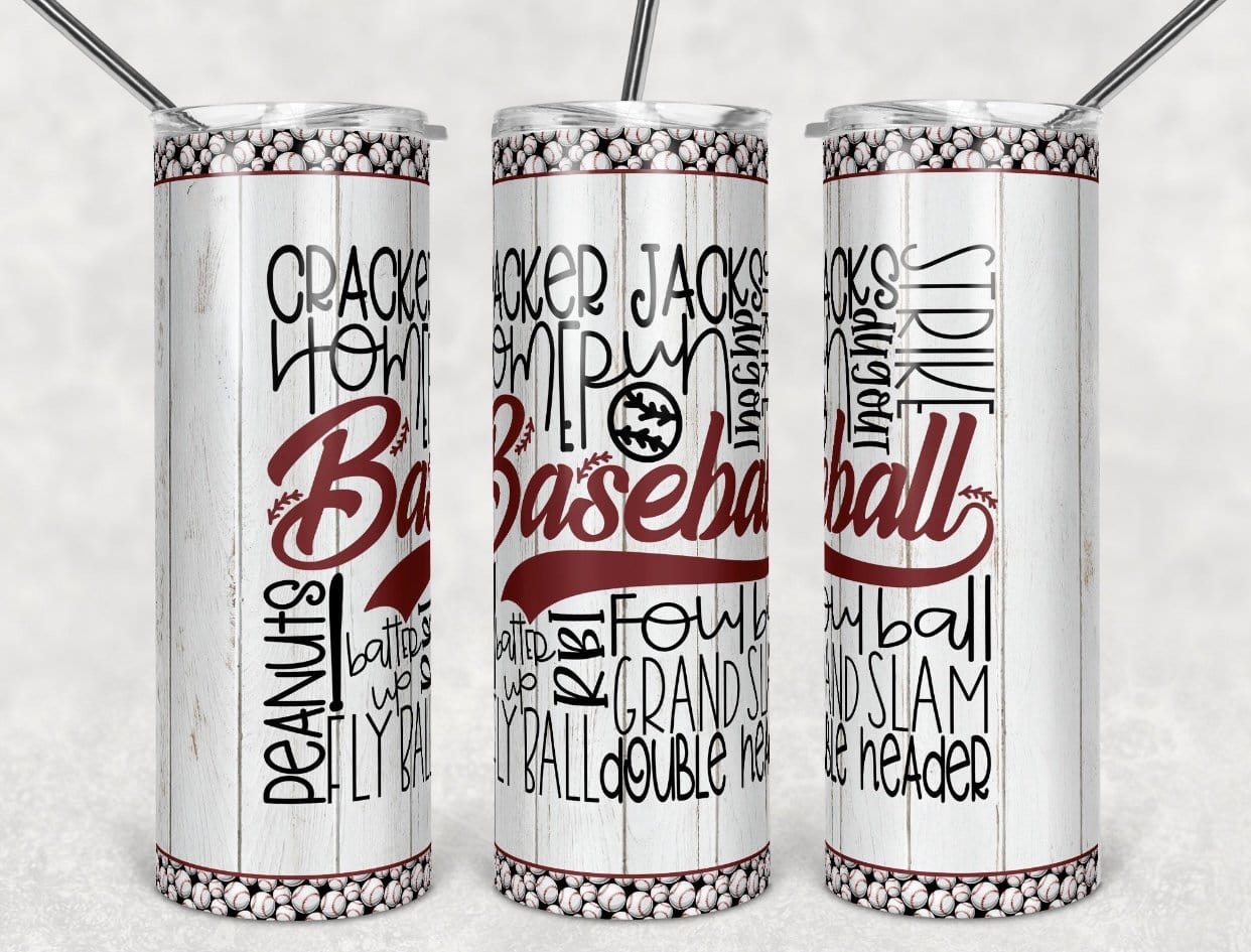 Baseball Tumbler-Stay Foxy Boutique, Florissant, Missouri