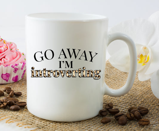 Go Away Mug /Wine Cup