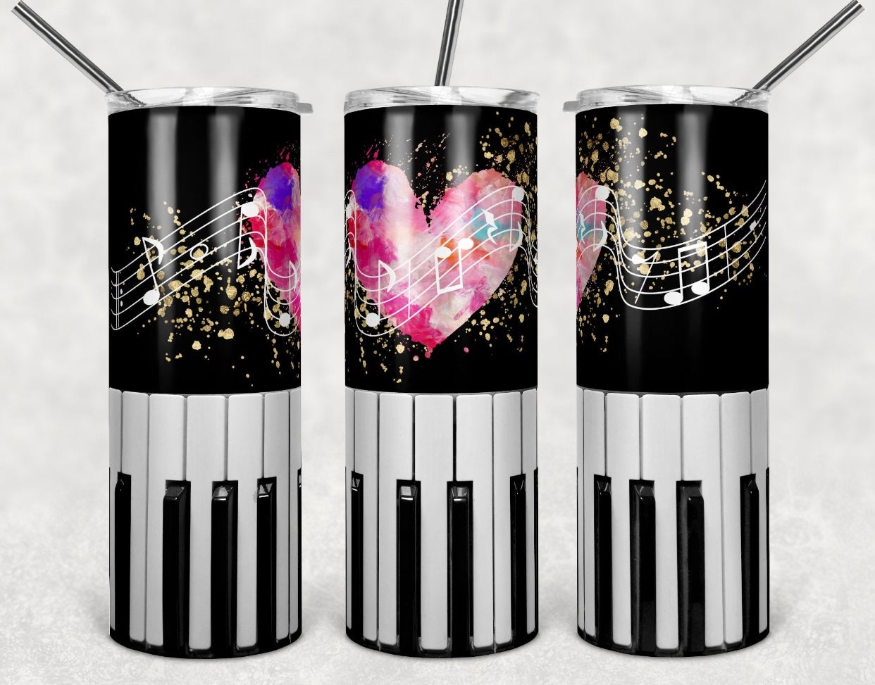 Love Music Tumbler-Stay Foxy Boutique, Florissant, Missouri